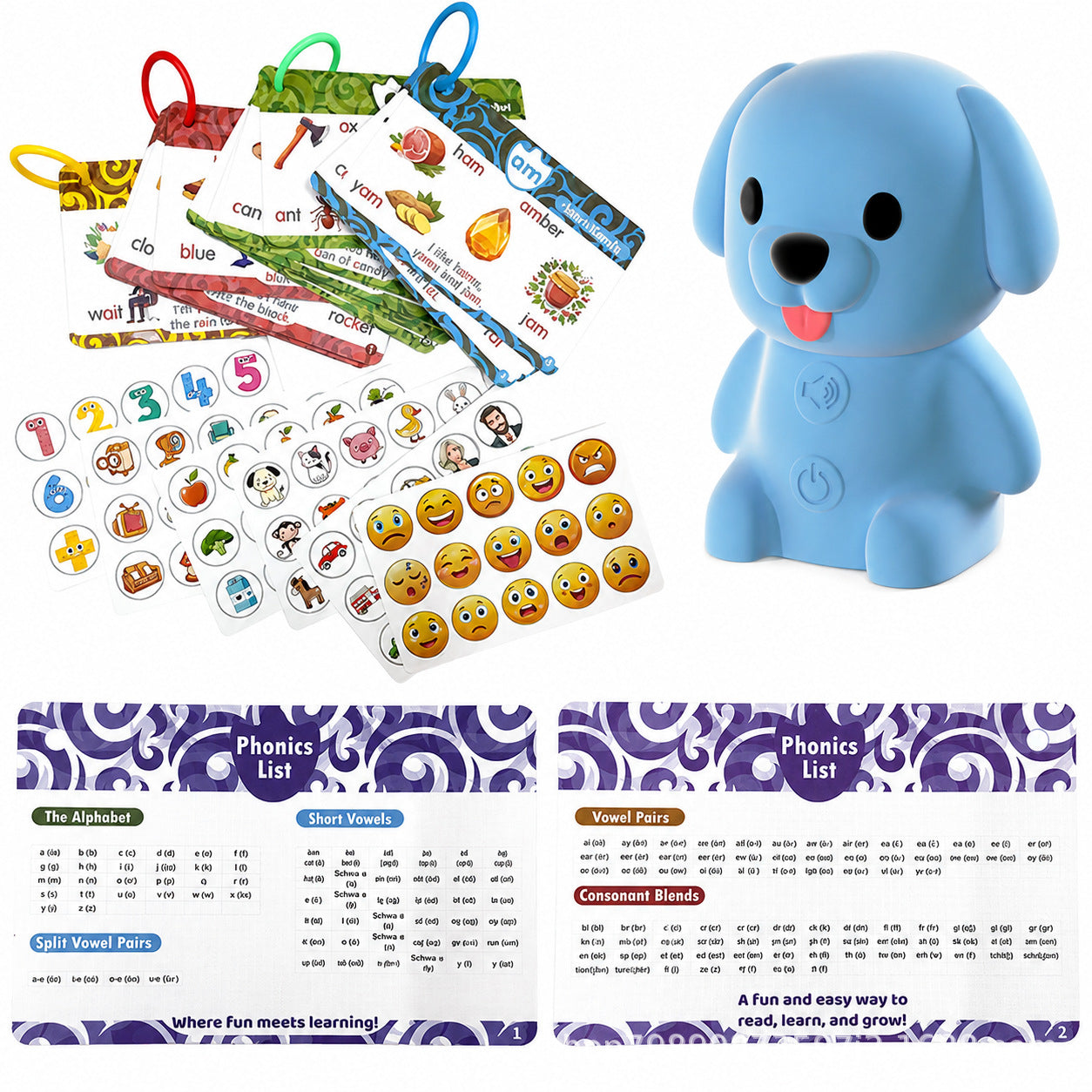Cross-Border New Product Puzzle Desktop Interactive Reading 20 Scene Pictures Early Education Real-Life Voice Children's Enlightenment Cognition