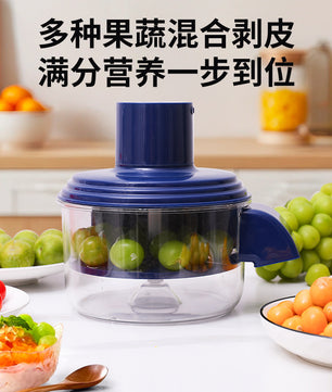 Cross-Border Popular Grape Peeling Machine in Europe, Japan, and Korea, Fully Automatic Household Electric Fruit Peeler, Green Grape Peeling Machine