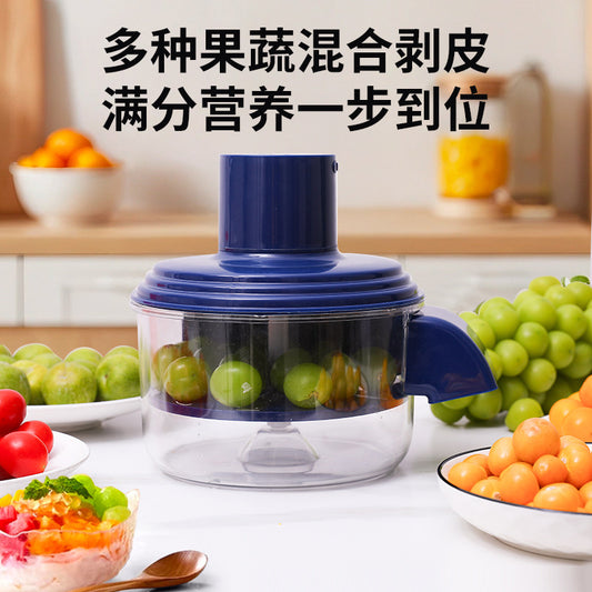 Cross-Border Popular Grape Peeling Machine in Europe, Japan, and Korea, Fully Automatic Household Electric Fruit Peeler, Green Grape Peeling Machine
