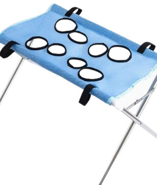 New detachable pet care bed, grooming hammock for small dogs, cat and dog bathing stand, nail clipper holder