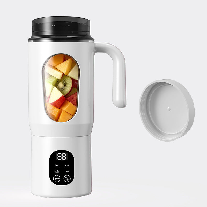 New Portable Household Mini Juicer Cup – Multifunctional, Rechargeable, and Ice-Crushing Capable