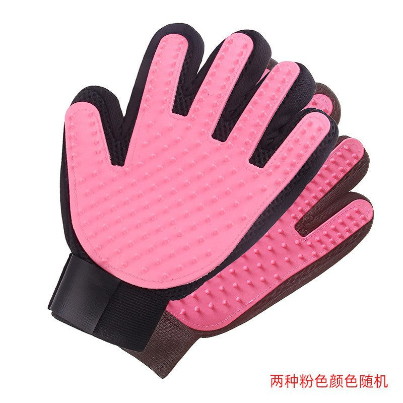 Pet Hair Removal Gloves Cat Hair Cleaner Cat Hair Removal Cats Artifact Hair Removal Brush Hair Removal Brush Dog Double-sided Brush