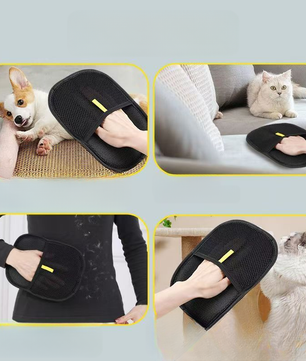 Pet Hair Removal Gloves Cat Hair Cleaner Cat Hair Removal Cats Artifact Hair Removal Brush Hair Removal Brush Dog Double-sided Brush
