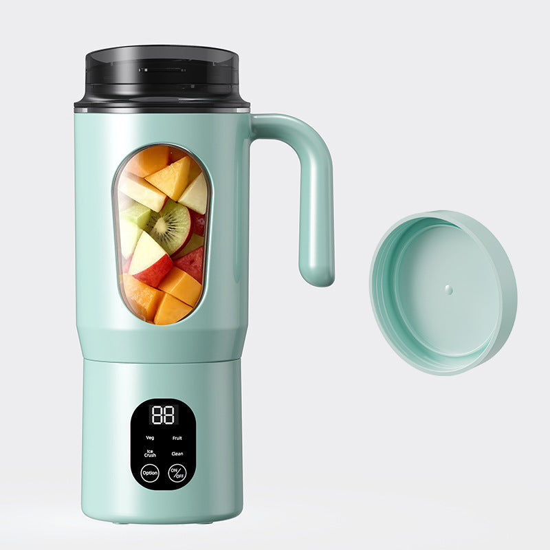 New Portable Household Mini Juicer Cup – Multifunctional, Rechargeable, and Ice-Crushing Capable