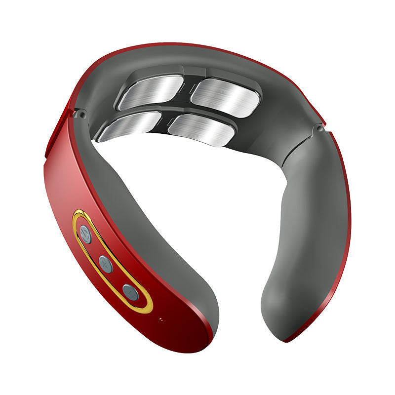 Multifunctional Special Cervical Spine Massager Electromagnetic Electric Shock Pulse Physiotherapy Instrument Neck Massager Neck Protector Wholesale