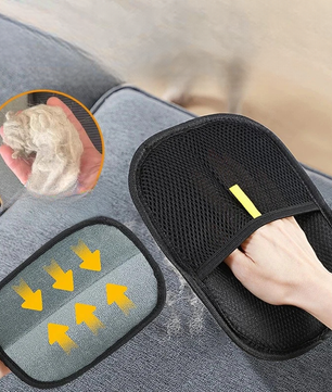 Pet Hair Removal Gloves Cat Hair Cleaner Cat Hair Removal Cats Artifact Hair Removal Brush Hair Removal Brush Dog Double-sided Brush