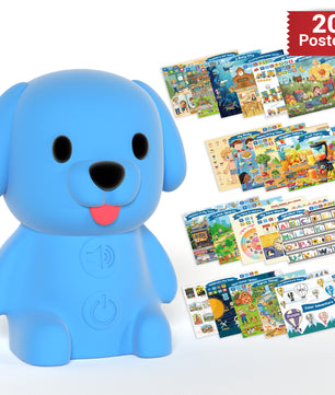 Cross-Border New Product Puzzle Desktop Interactive Reading 20 Scene Pictures Early Education Real-Life Voice Children's Enlightenment Cognition
