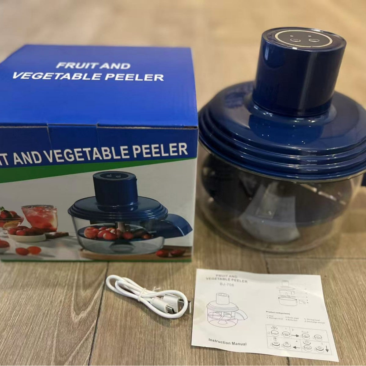 Cross-Border Popular Grape Peeling Machine in Europe, Japan, and Korea, Fully Automatic Household Electric Fruit Peeler, Green Grape Peeling Machine
