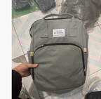 Cross-border New Folding Sleeping Mummy Bag Multifunctional Mother and Baby Bag Mother Bag Bottle Backpack Diaper Backpack